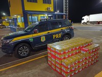 PRF prende dois homens e carga de cerveja furtada é recuperada na BR-050, em Uberlândia (MG)