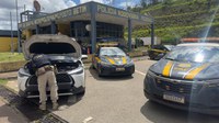 Corolla Cross roubado é recuperado pela PRF na BR-381 em Betim (MG)