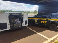 PRF apreende 562 kg de maconha na BR-050, em Uberaba (MG)