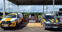 PRF e PM Rodoviária apreendem cerca de 38 mil maços de cigarros contrabandeados em Patrocínio (MG)