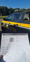 PRF apreende VW Parati 1.6 Surf, com documento falso, na BR-251 em Francisco Sá (MG)