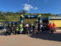 PRF realiza a abertura da Operação Maio Amarelo 2026 em Minas Gerais