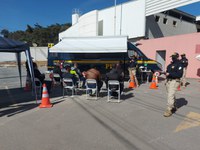 PRF realiza Operação Duas Rodas para conscientizar motociclistas na BR 040