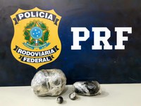 PRF apreende 330 gramas de haxixe em Leopoldina (MG)