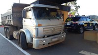 PRF flagra caminhão com falha no sistema de freio e motorista sem comprovar o intervalo de descanso, em Nova Lima (MG)
