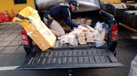 PRF-MG apreende meia tonelada de pasta base de cocaína, debaixo de cama, em cabine de cavalo-trator, em Leopoldina (MG)