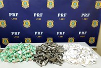 PRF prende casal com cocaína e maconha em Juiz de Fora (MG)