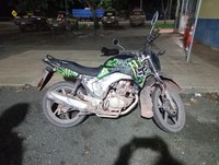 PRF apreende motocicleta adulterada, em Altamira/PA