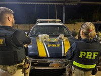 PRF prende uma mulher em flagrante por crime de tráfico de drogas, em Santarém/PA