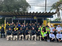 PRF realiza comando educativo de lançamento da Operação Rodovida 2022/2023 no Pará