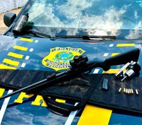 PRF apreende duas armas de fogo e munições, em Itupiranga/PA