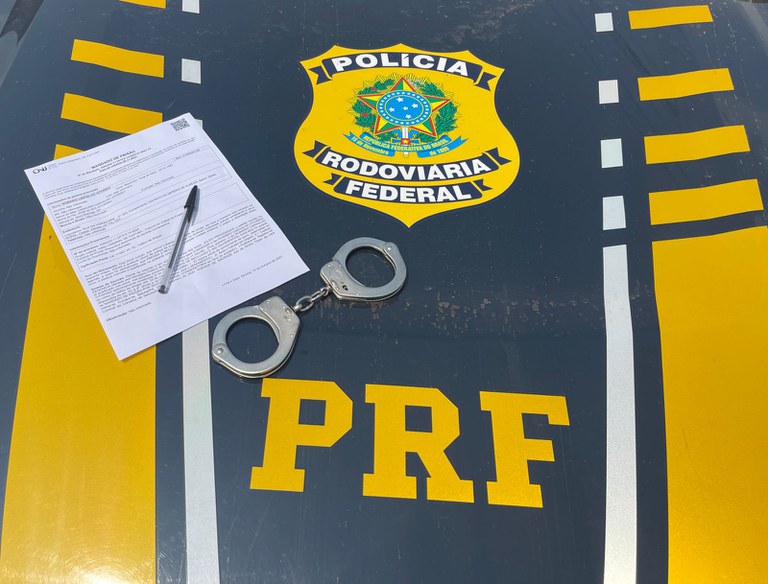 PRF prende homem procurado por tráfico de drogas, em Rurópolis/PA