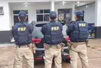 PRF recupera veículo clonado, em Castanhal/PA