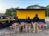 PRF apreende 400 kg de maconha em Castanhal/PA