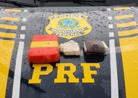 PRF apreende oxi e dinheiro em compartimento oculto de veículo, em São Francisco do Pará/PA