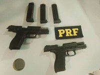 PRF apreende duas armas de fogo, em Itaituba/PA