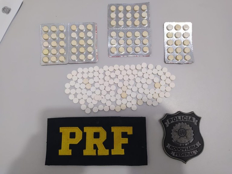PRF apreende mais de 200 comprimidos de anfetamina, em Trairão/PA