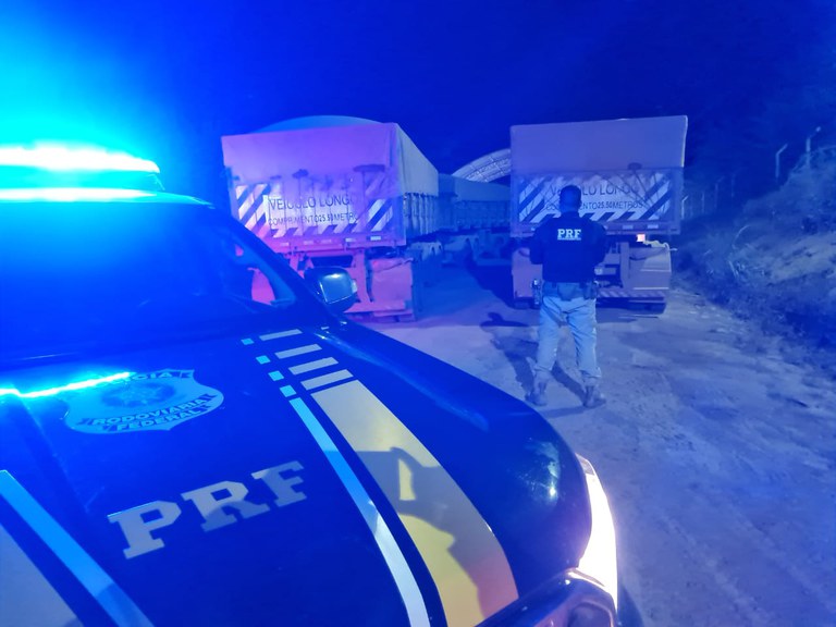 PRF apreende cerca de 120 toneladas de minério ilegal, em Marabá/PA