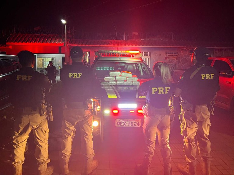 PRF apreende mais de 11 kg de maconha, em Itaituba/PA