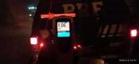 PRF prende dois homens por embriaguez ao volante
