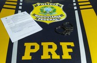 PRF prende homem com mandado de prisão em aberto por não pagamento de pensão, em Santarém/PA