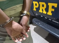 PRF prende homem procurado por roubo, em Ipixuna do Pará/PA