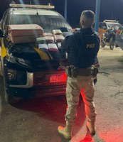 PRF apreende 17 kg de skunk durante fiscalização na BR-163, em Belterra/PA