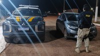 PRF recupera veículo roubado, em Dom Eliseu/PA