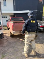 Veículo roubado em Ananindeua é recuperado pela PRF na BR-163, em Santarém/PA