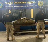 PRF apreende 26 kg de skunk durante fiscalização na BR-316, em Santa Maria do Pará/PA