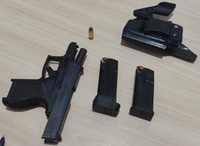PRF apreende arma de fogo e munições durante fiscalização na BR-222, em Dom Eliseu/PA