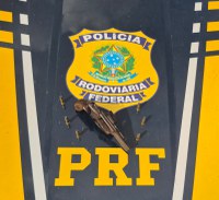 PRF apreende arma de fogo e munições na BR-230, em Marabá/PA