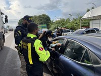 PRF e parceiros realizam Mobilização Nacional contra a embriaguez ao volante no Pará