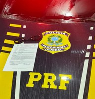 PRF prende condenado por homicídio qualificado durante fiscalização na BR-163, em Trairão/PA