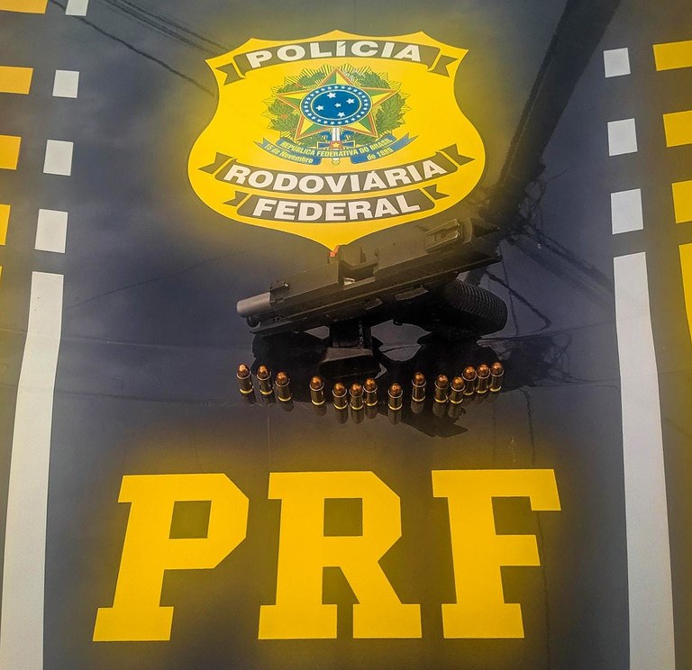 PRF apreende arma de fogo e munições, em Tucuruí/PA