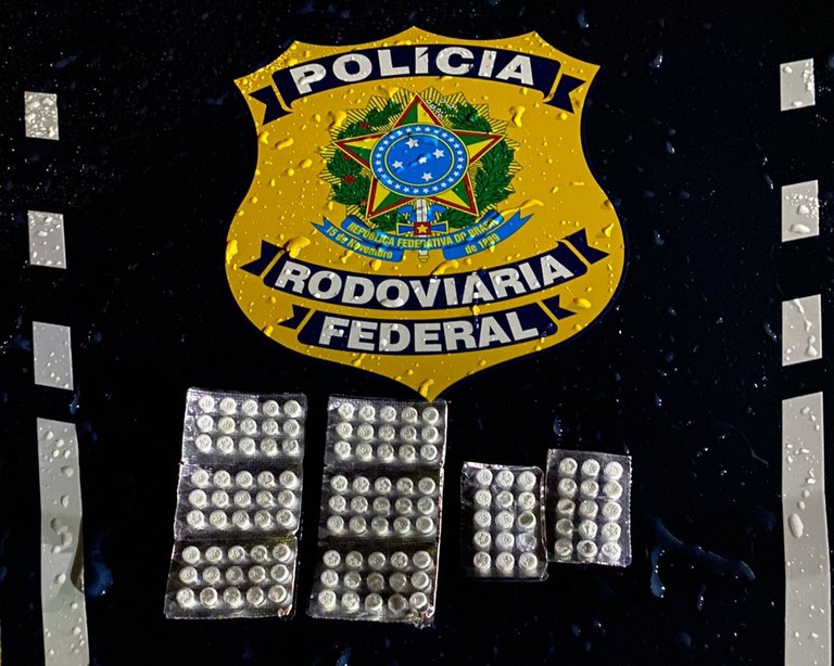 PRF apreende 119 comprimidos de anfetamina, em Altamira (PA)
