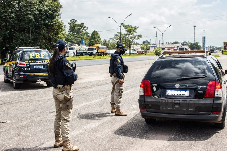 PRF divulga balanço da Operação Natal 2021, no Pará