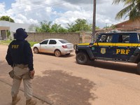 Em Redenção/PA, a PRF recupera veículo pertencente à locadora e prende homem por Receptação