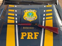 PRF prende homem por porte ilegal de arma de fogo, em Santarém/PA