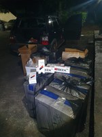 Em Santa Maria do Pará, a PRF apreende 6.000 maços de cigarros contrabandeados