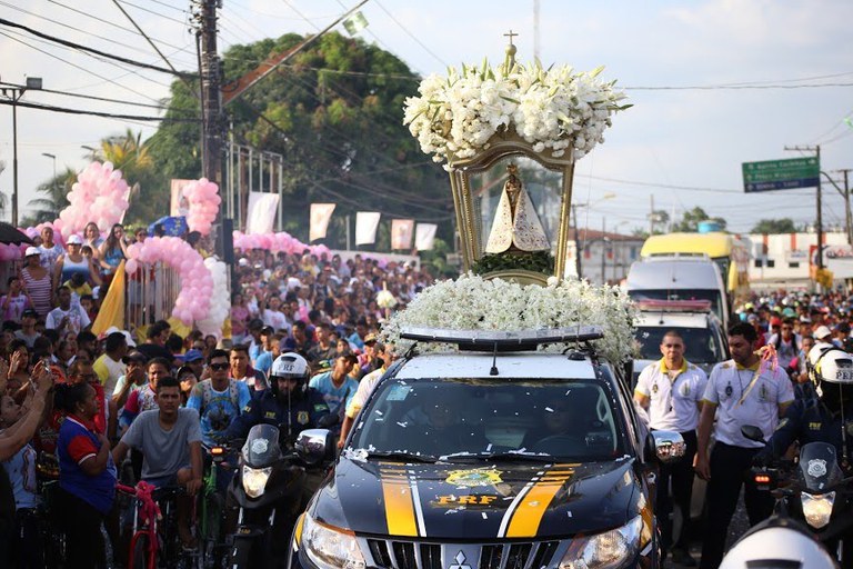 PRF participa pela 30º vez consecutiva da Operação Círio de Nazaré, evento religioso que mobiliza cerca de dois milhões de pessoas no Pará