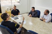 Superintendente da PRF recebe visita do Presidente da Fundação Desenvolvimento da Criança e do Adolescente Alice de Almeida