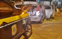PRF na Paraíba recupera três veículos, 13 celulares e seis pessoas são detidas em ocorrências criminais
