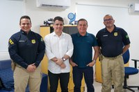Superintendente da PRF na Paraíba recebe visita do Secretário de Segurança Urbana e Cidadania
