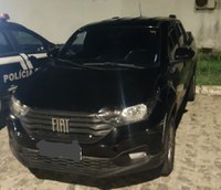 PRF recupera em João Pessoa-PB mais um veículo roubado