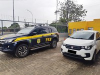 Carro roubado em Pernambuco é recuperado pela PRF em Alhandra-PB