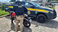 Homem é detido pela PRF por adulterar motocicleta em João Pessoa-PB