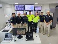 Equipes da PRF na Paraíba realizam treinamento de videomonitoramento em parceria com a SEMOB-JP