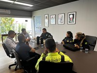 Equipe da PRF visita nova sede da STTP em Campina Grande para planejamento da Operação São João