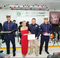 PRF-PB RECEBE HOMENAGEM EM EVENTO DO MINISTÉRIO PÚBLICO DO TRABALHO